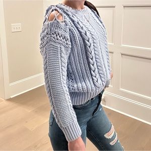 Chunky knit sweater